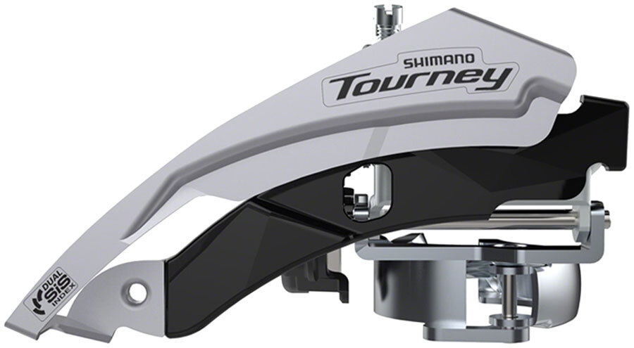 Shimano Tourney FD-TY601-L3 Front Derailleur – 6/7/8-Speed, Triple, Top Swing,