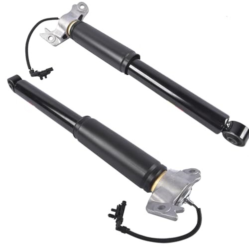 Pair Rear Shock Absorbers Struts with Upper Mount Electric Assembly Compatible