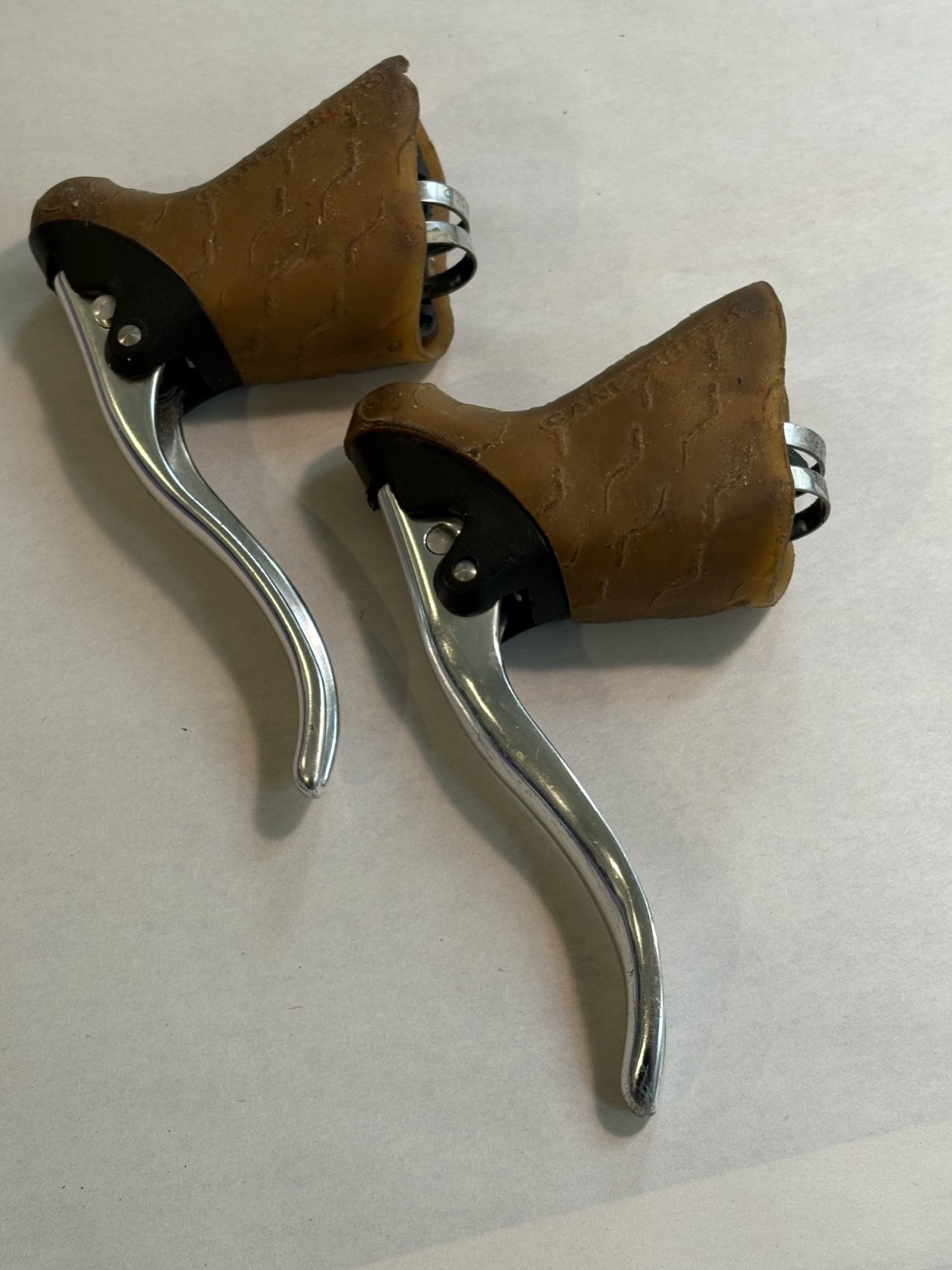 GUM HOODS! Cane Creek SCR5 C Retro Brake Levers Gum Hoods Road Classic Bikes