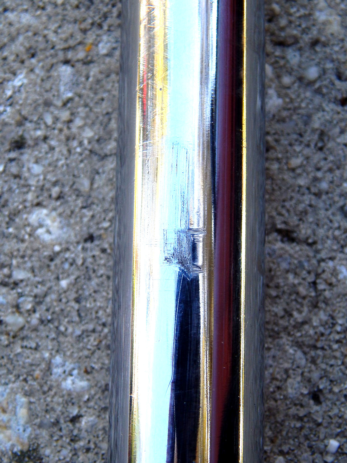 90’s Dyno Decal Logo Chrome Seatpost – Kalin 22.2