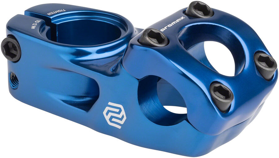 Promax Impact BMX Stem – 53mm, Top Load, Blue