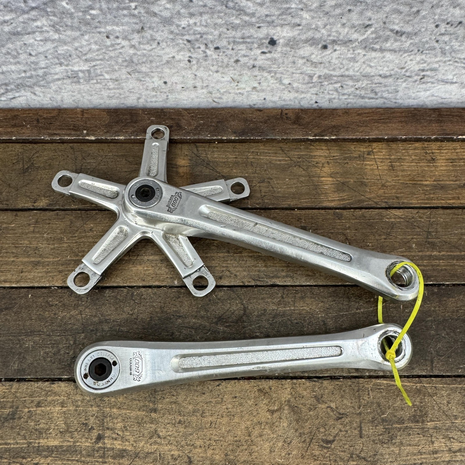 Vintage Shimano 600 Arabesque Crankset 170mm Old School BMX 130 BCD Japan
