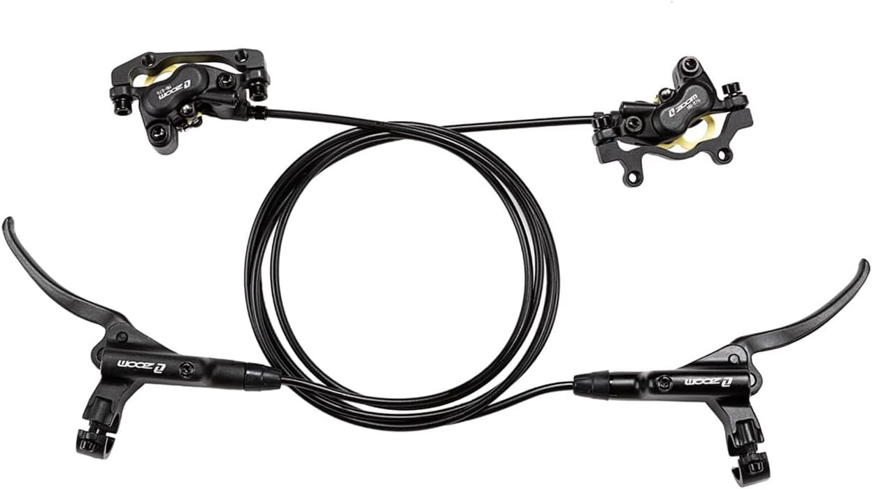 BUCKLOS Zoom MTB 4 Piston Hydraulic Disc Brakes Set Left Right 850mm
