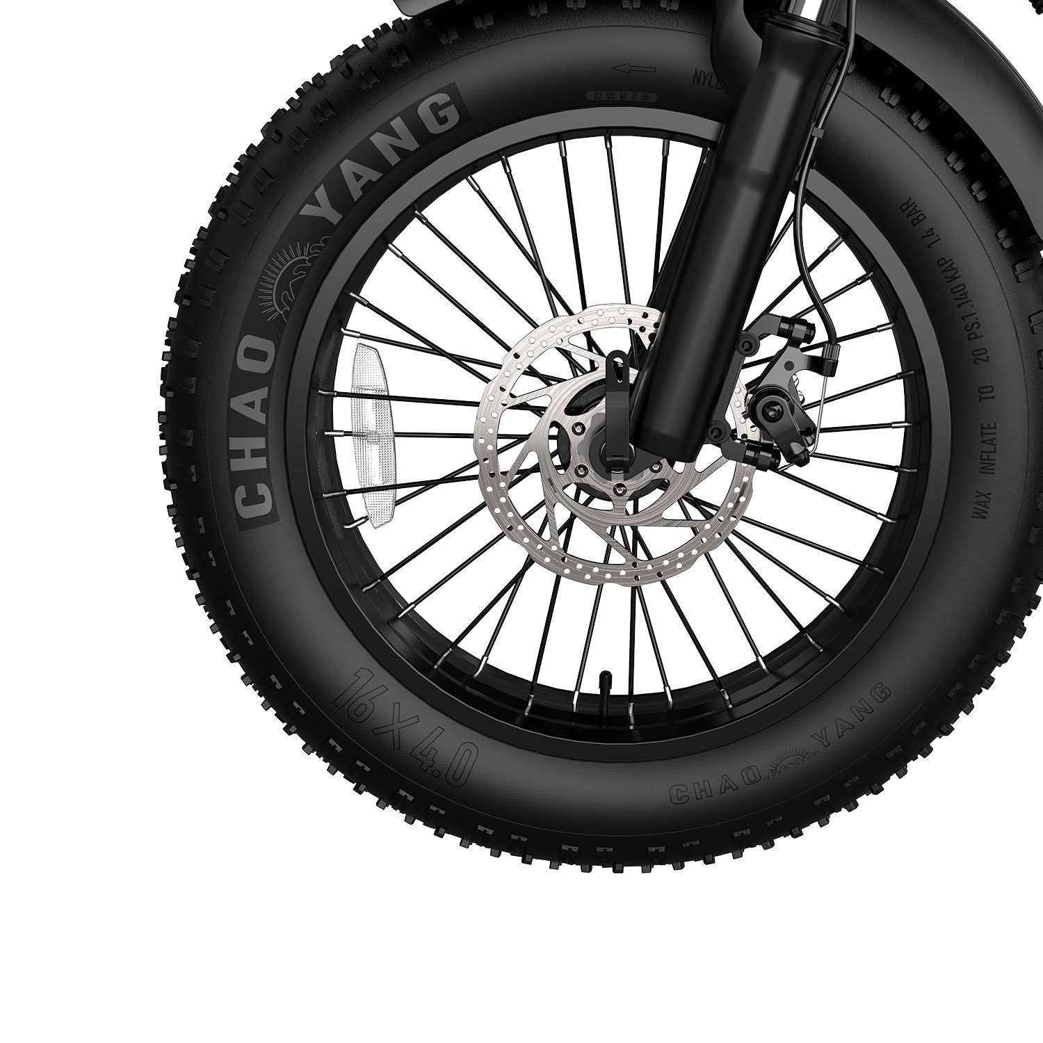 Hikeep Electric Bike Disc Brake Kit 160mm only for COCO Commute Ebike Parts
