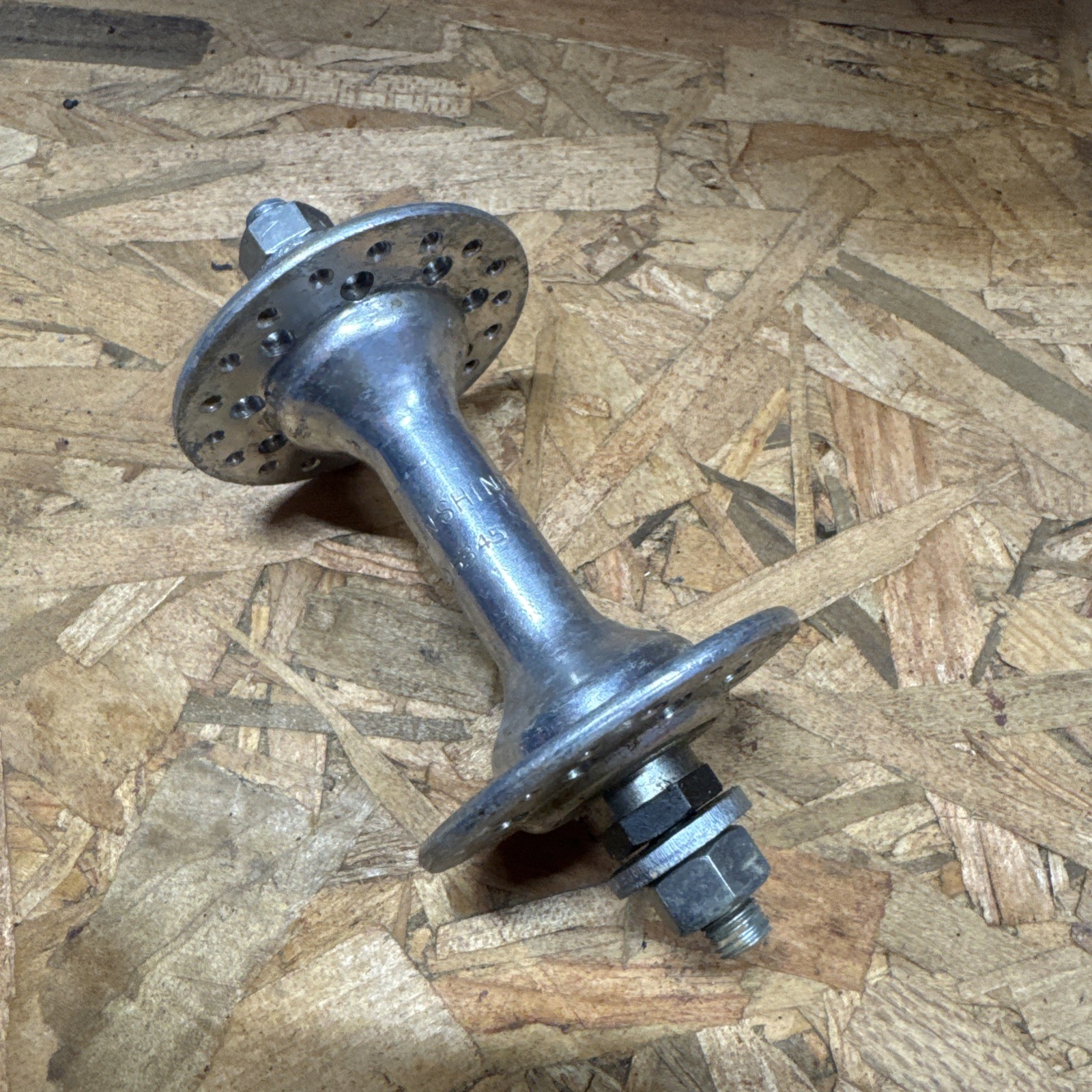 Vintage Sunshine 36 Hole Front Hub For Panasonic Bicycle Nutted Front 5345