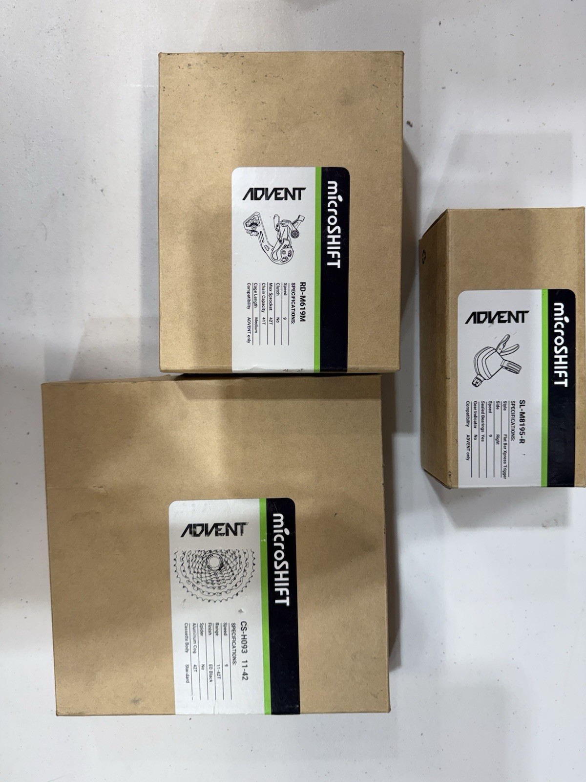 Mirco Shift Advent Groupset
