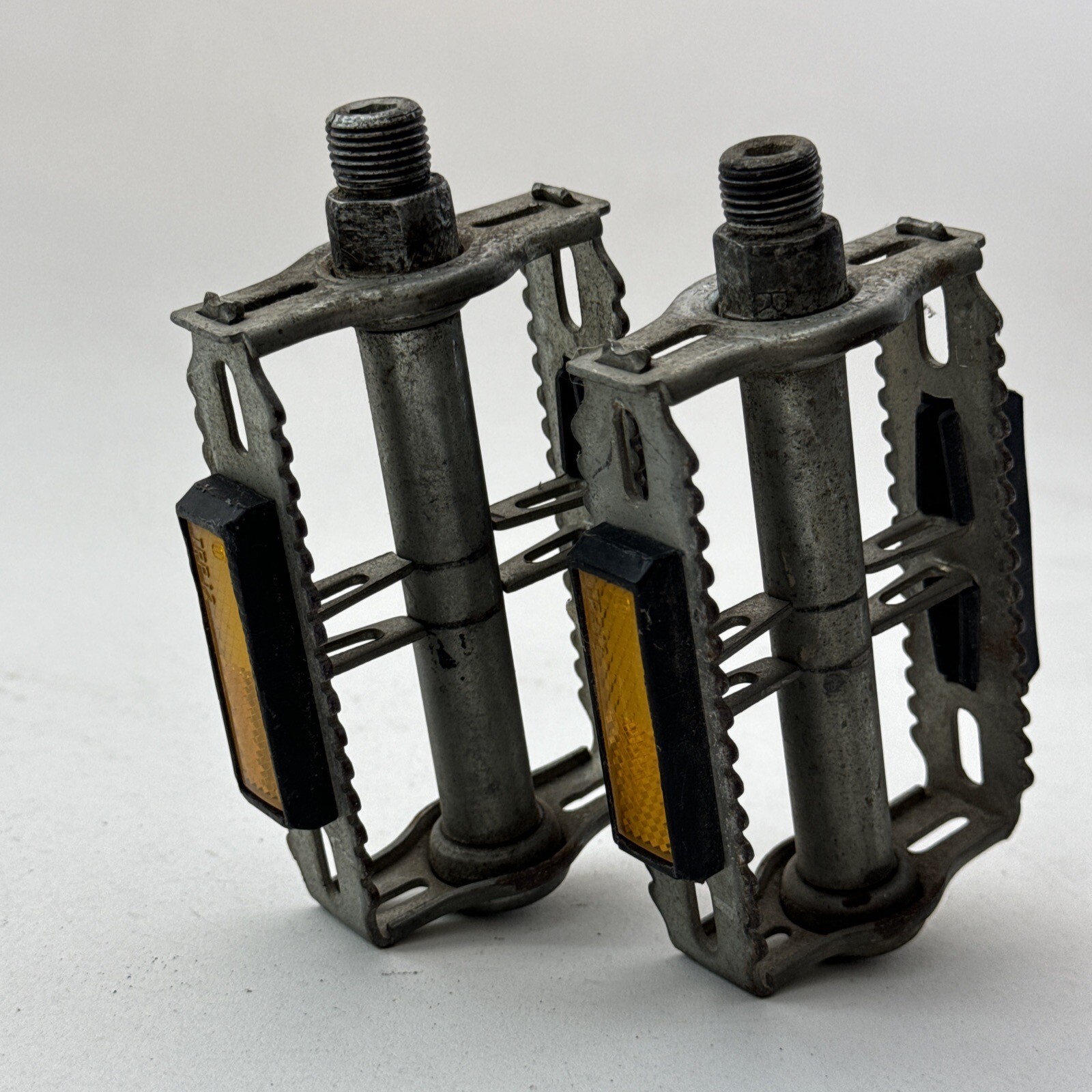 Vintage Union Pedals 9/16 in Rat Trap Old School BMX Klunker Eroica Germany A30