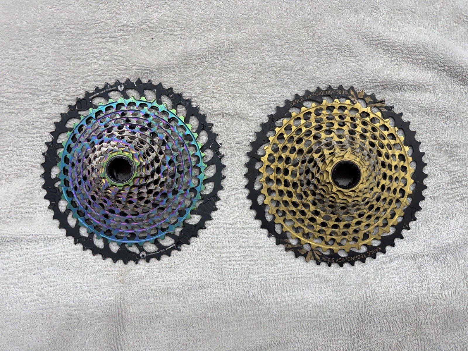 SRAM XX1 Eagle XG-1299 Eagle Cassette 12 Speed Rainbow 10-52 Gold 10-50