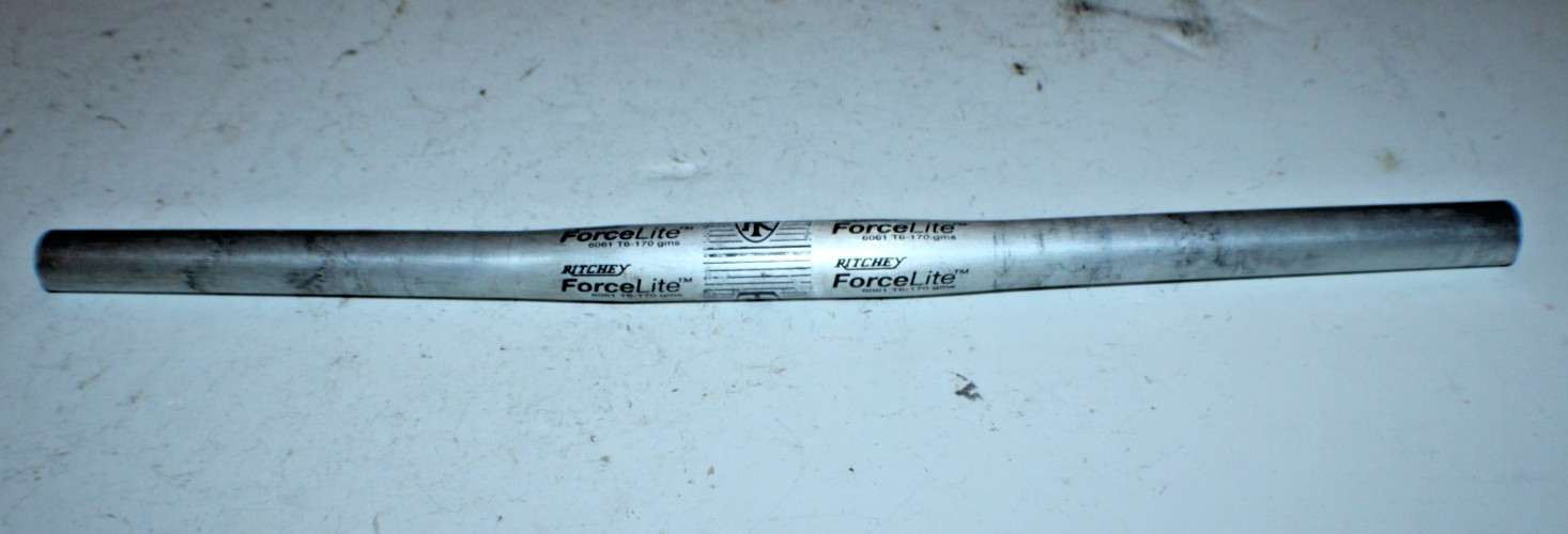 Ritchey Force Lite MTB Flat Handlebar 515/25.4mm 5° 170g Silver Downhill Trail ~