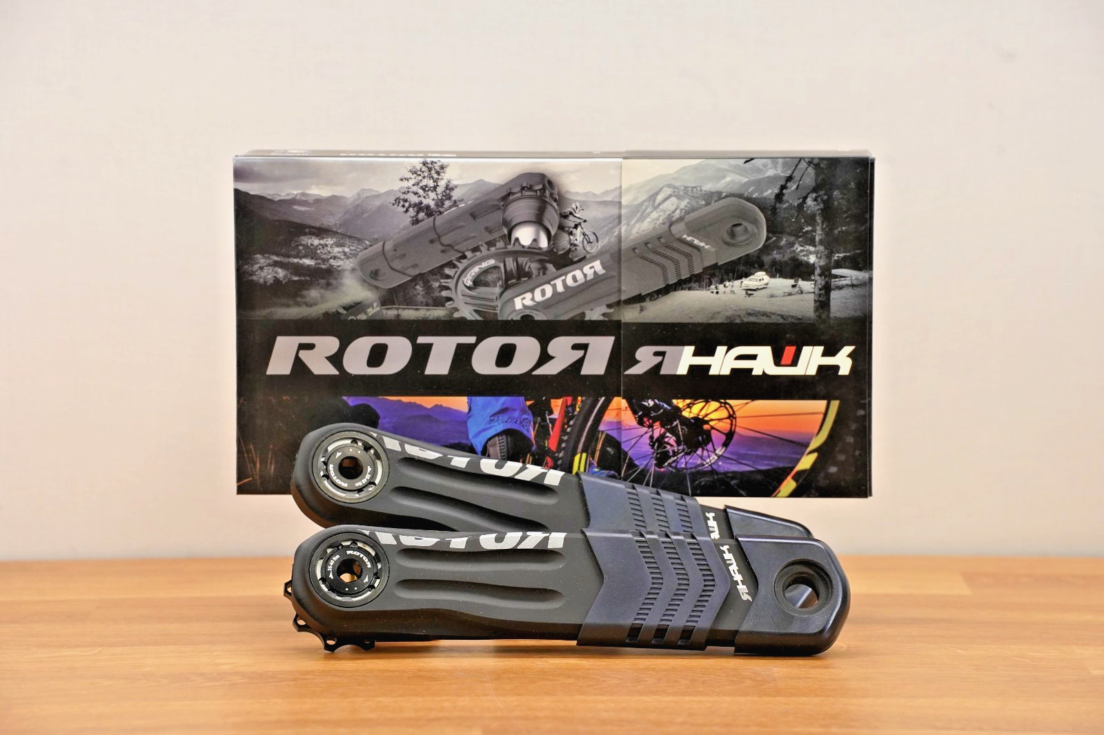 Rotor R-Hawk Crank Arms – 170mm – Black