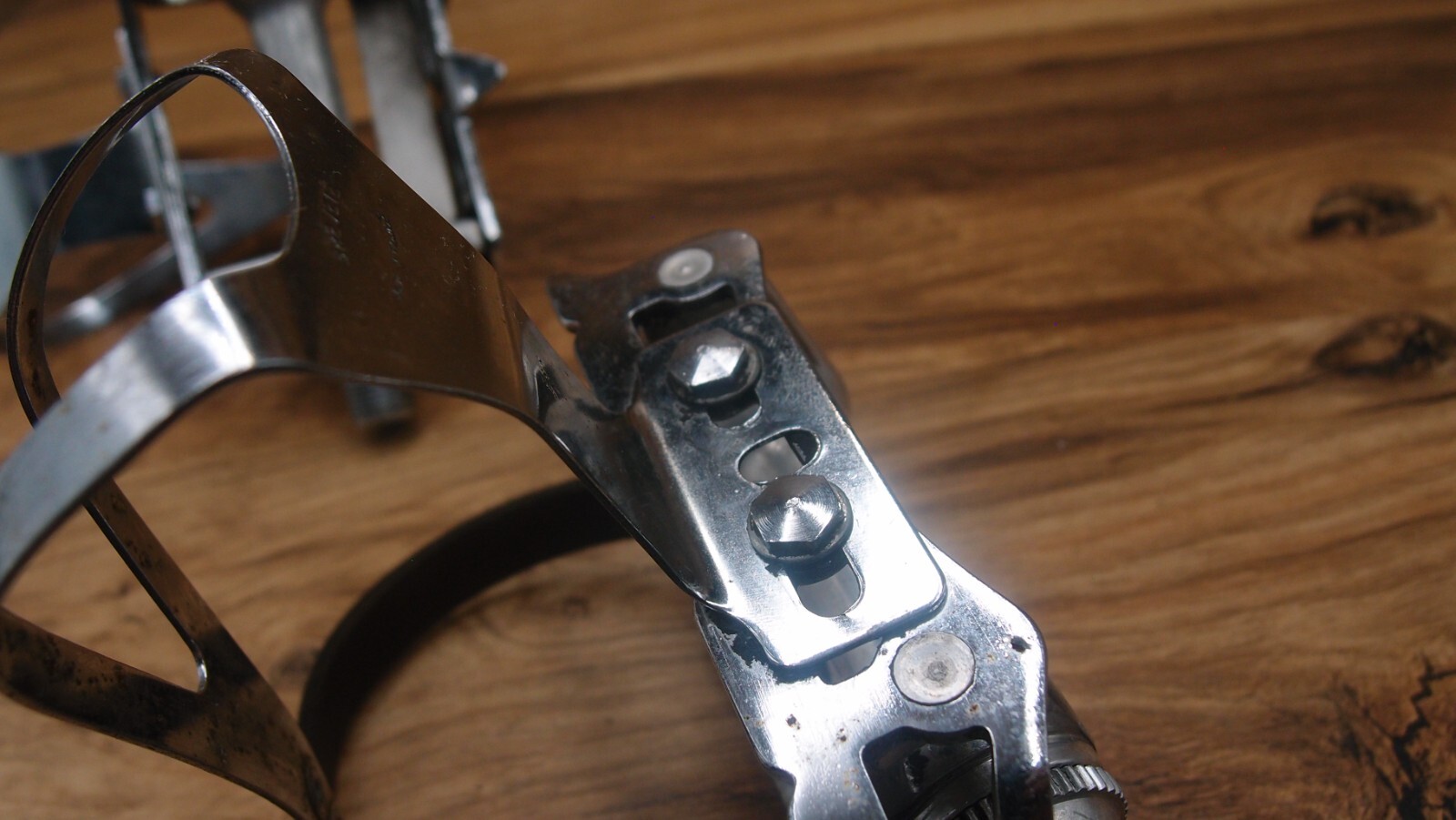 flat platform pedals Spidel Maillard made in France 1982 road bike 9/16 in