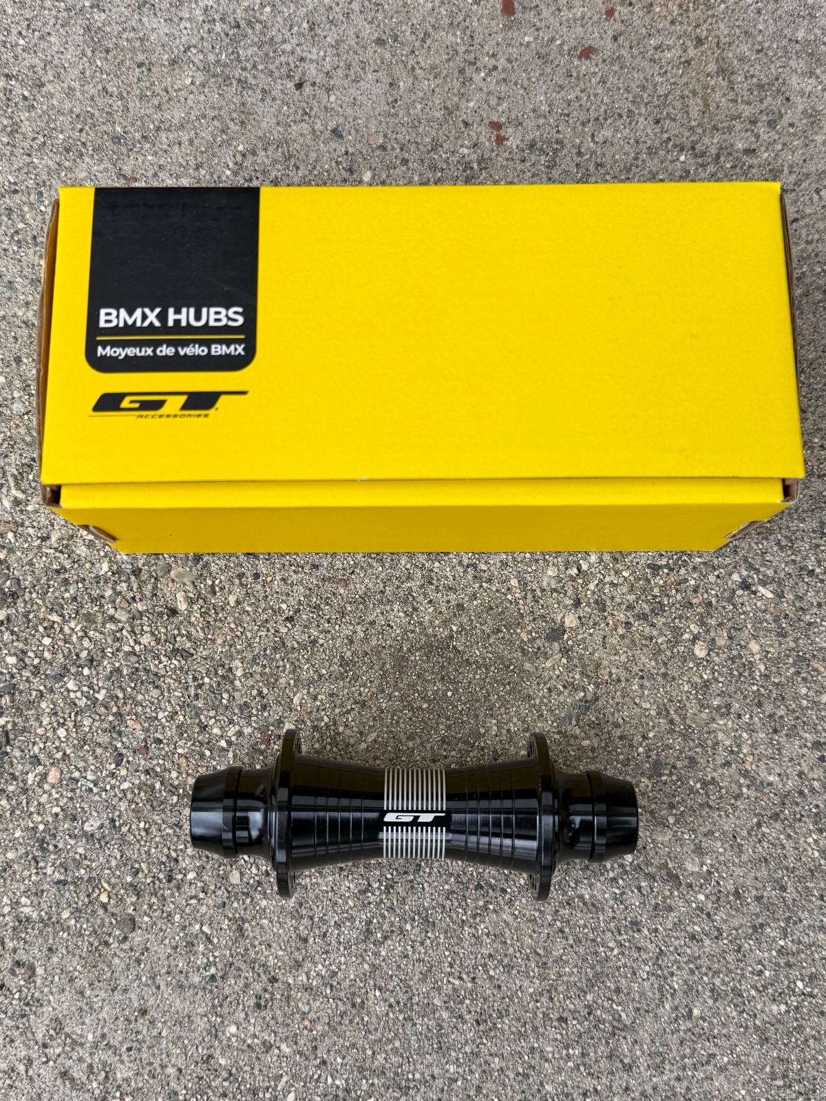 GT SPEED SERIES RACE FRONT HUB 36H BLACK BMX BIKE HUBS HARO SE PROILE REDLINE