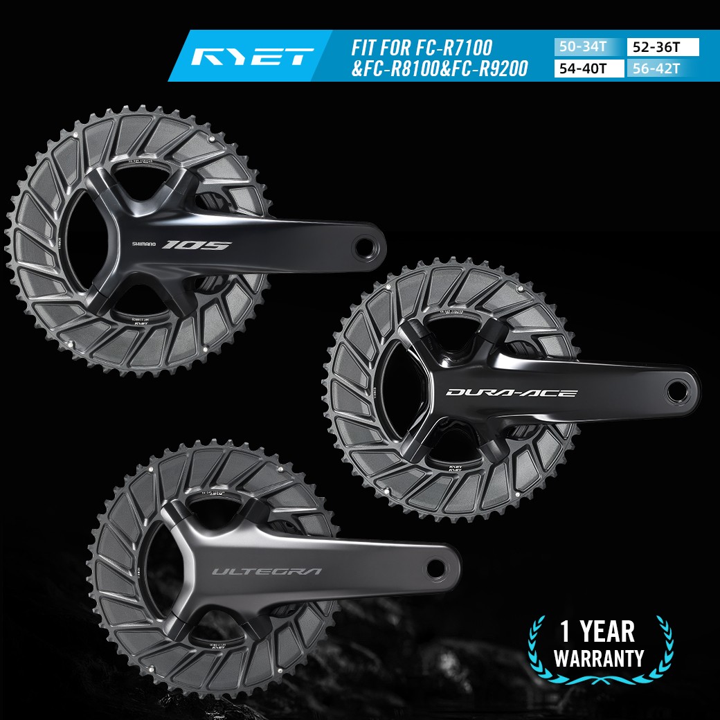 Chainring for Shima 105 Ultegra DUR-ACE 11/12S 54/40 52/46T 110BCD 2X Bike Parts