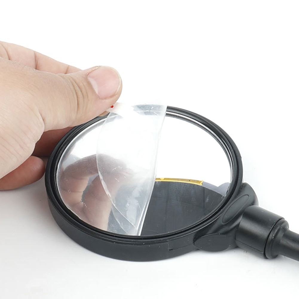 Reflector Rearview Mirror Acrylic Adjustable Aluminum Biking Convex Mirror