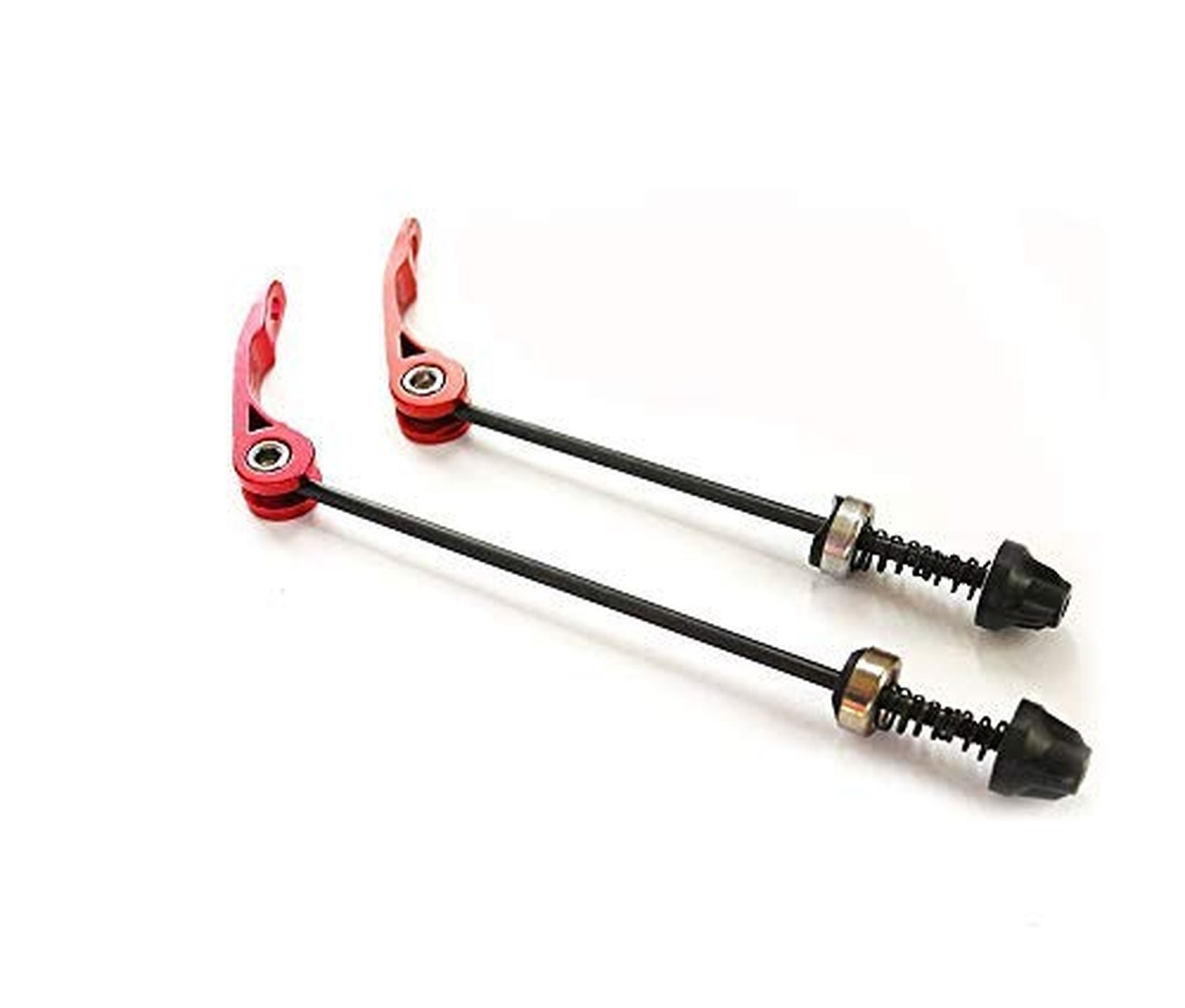 Bike Skewer Quick Release Mountain Bike Road City Bike 145/185 mm, Black Pole
