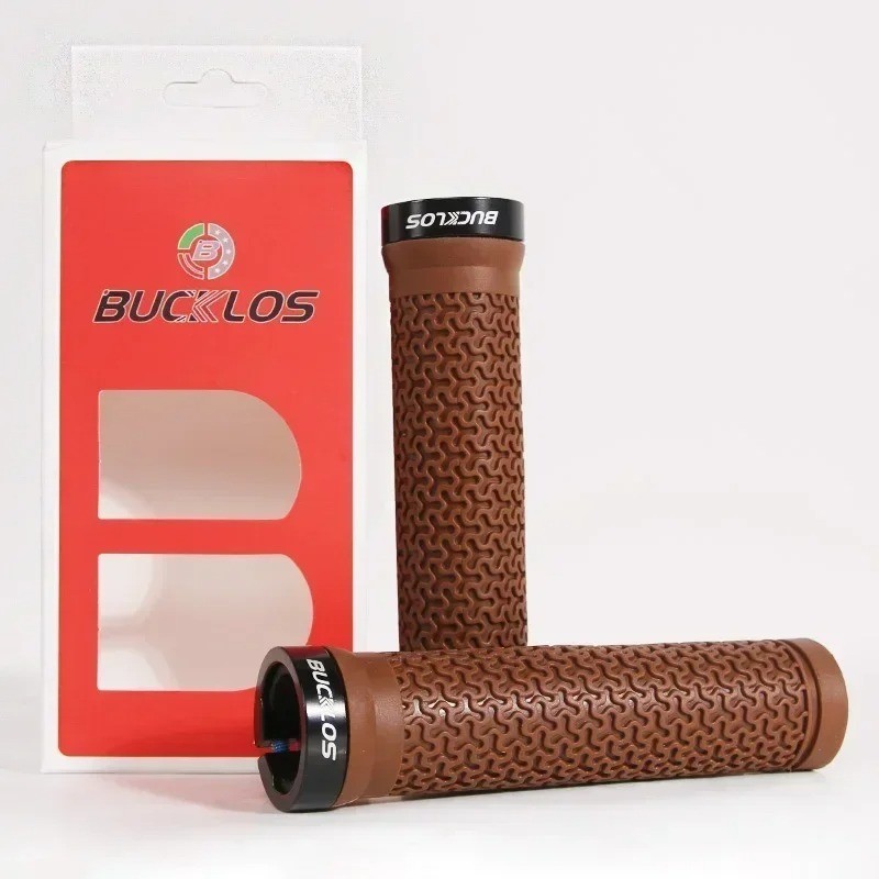 MTB Bicycle Handlebar Grips Rubber Anti-Slip Lock-On BMX Mountain Bike Covers