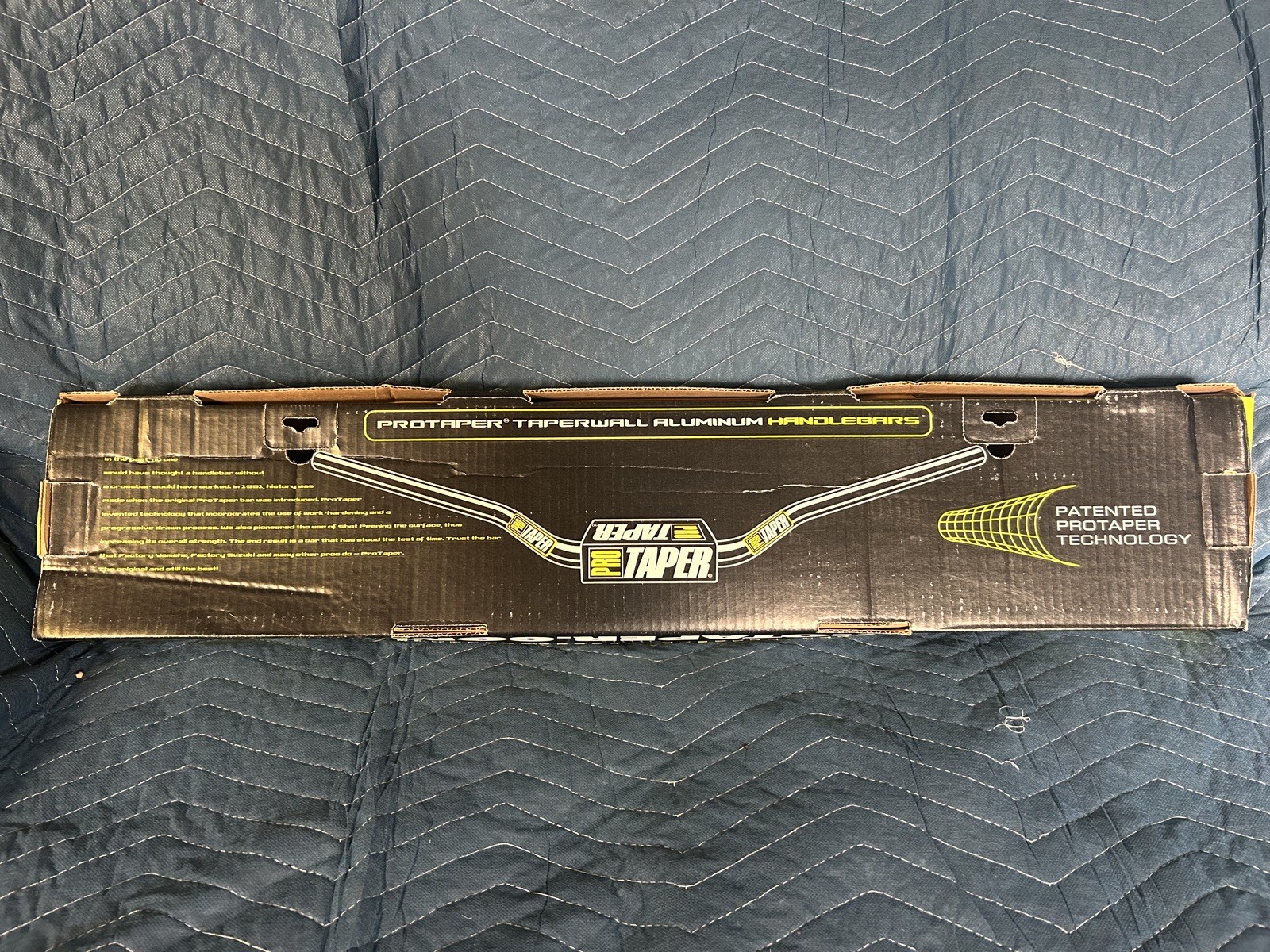 ProTaper Windham MX/RM Off-Road Motorcycle Handlebars – Jet Black