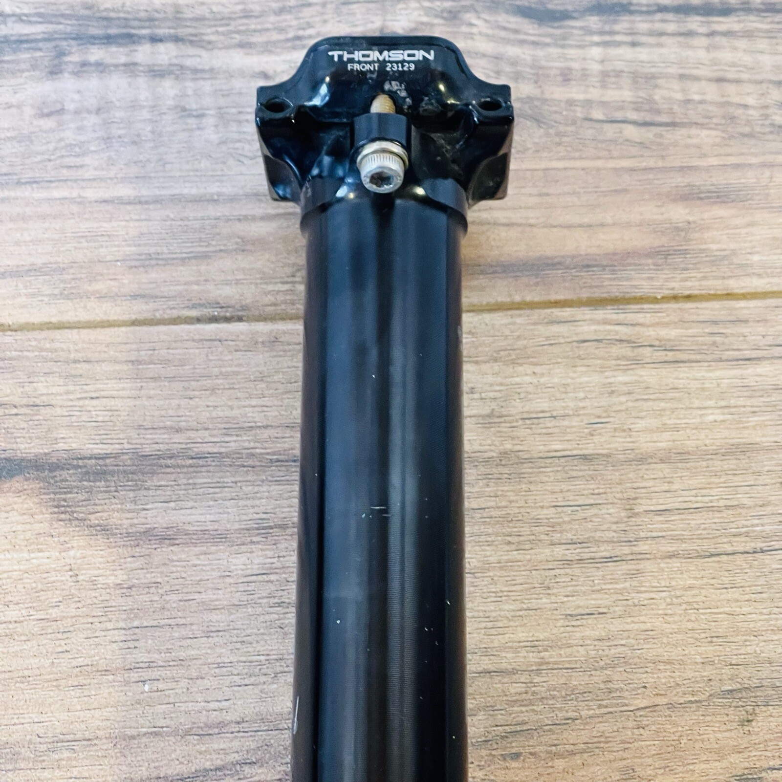 Thomson Elite Seatpost 31.6 x 367 Black Zero 0 Degree