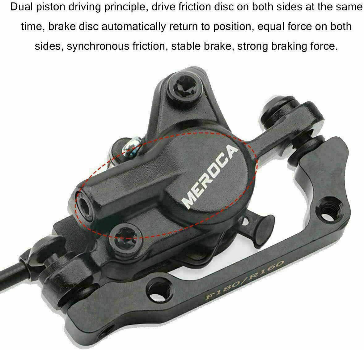 NEW MTB Bicycle Brake Hydraulic Disc Brake 800mm 1400mm Mountain Bike Brakes