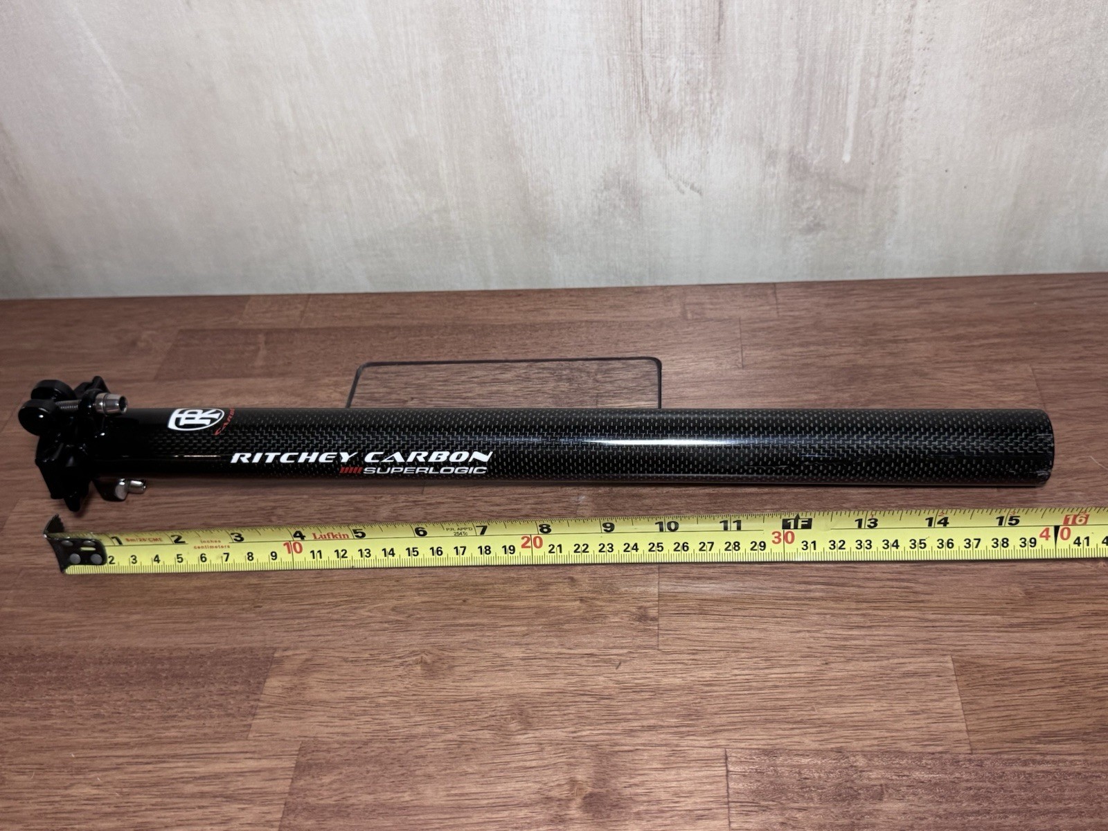 Ritchey SuperLogic Carbon Seatpost 31.6 x 400mm 278g 2-Bolt Road MTB Gravel