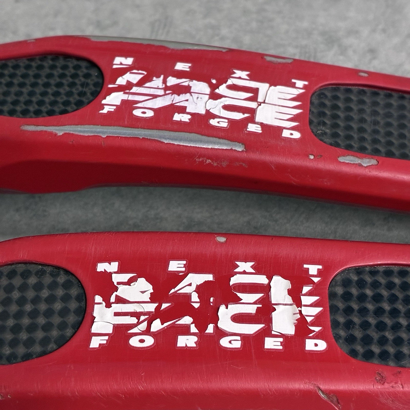 Vintage Red Race Face Next Crank Arm Set 175mm ISIS 94/58mm BCD Carbon Turbine