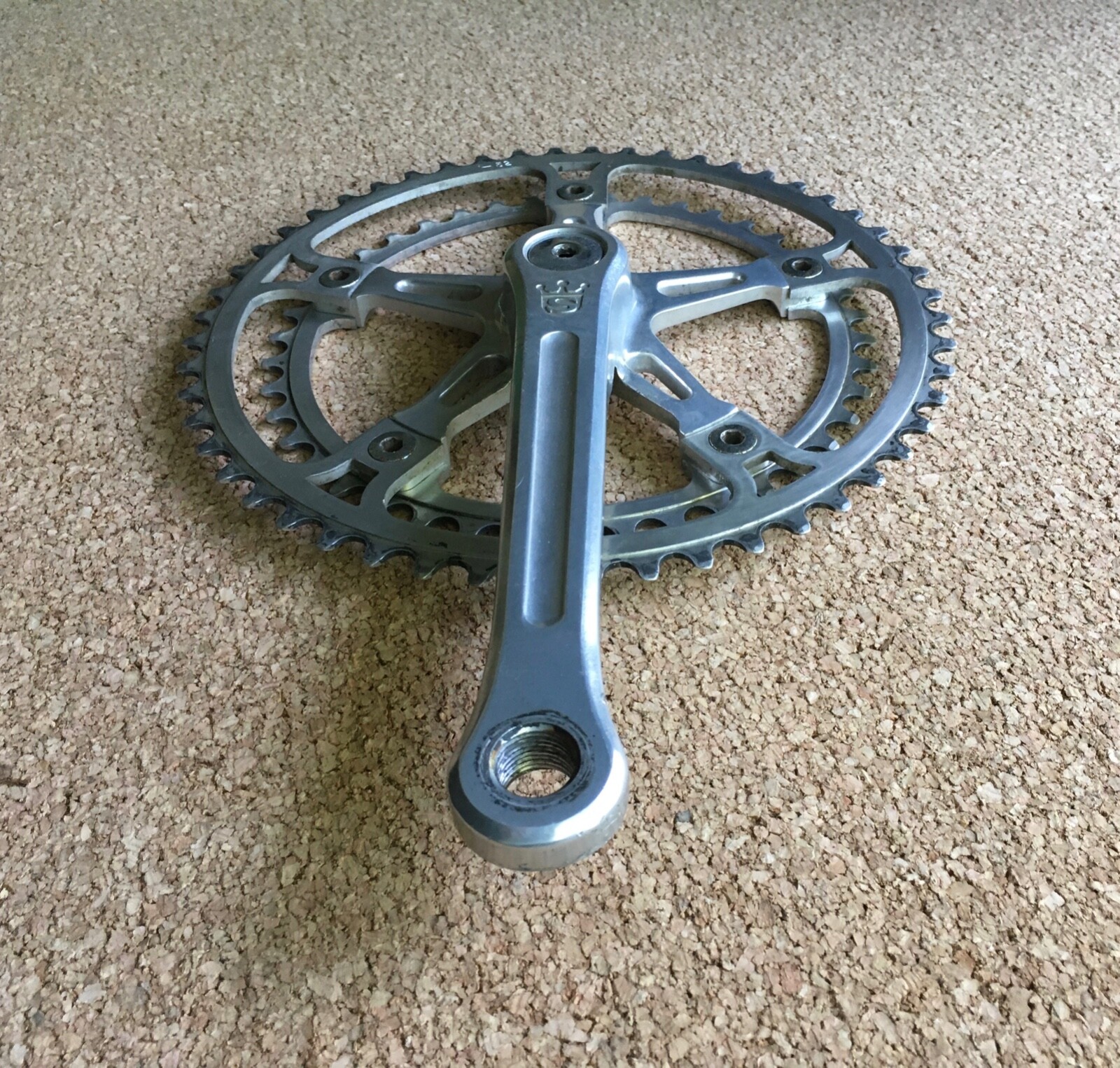 Sugino Mighty Road Bike Crankset 171mm – 52/42 Tooth – Made in Japan
