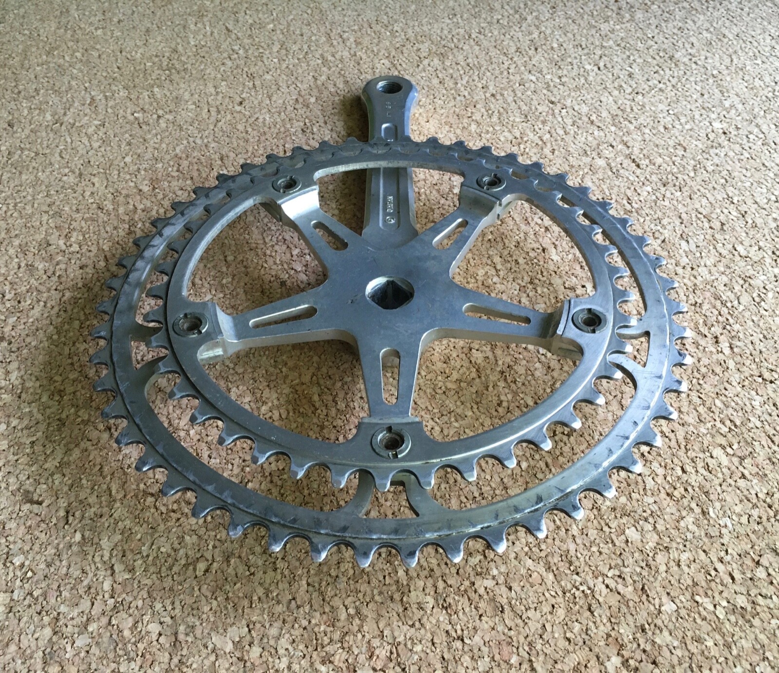 Sugino Mighty Road Bike Crankset 171mm – 52/42 Tooth – Made in Japan