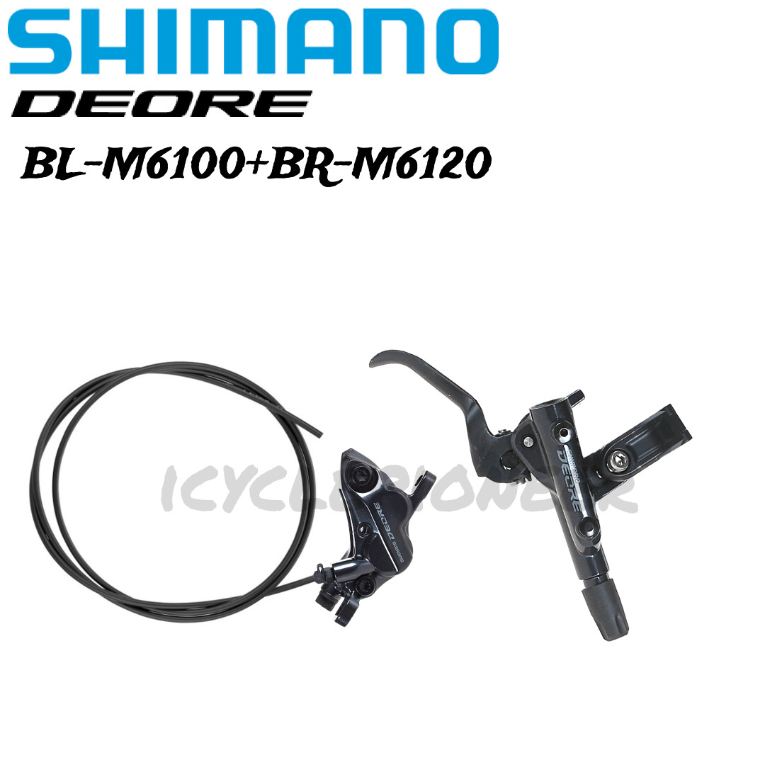 OEM NEW Shimano DEORE BL-M6100 Only Left, BR-M6120 Only Front 1000mm J-kits