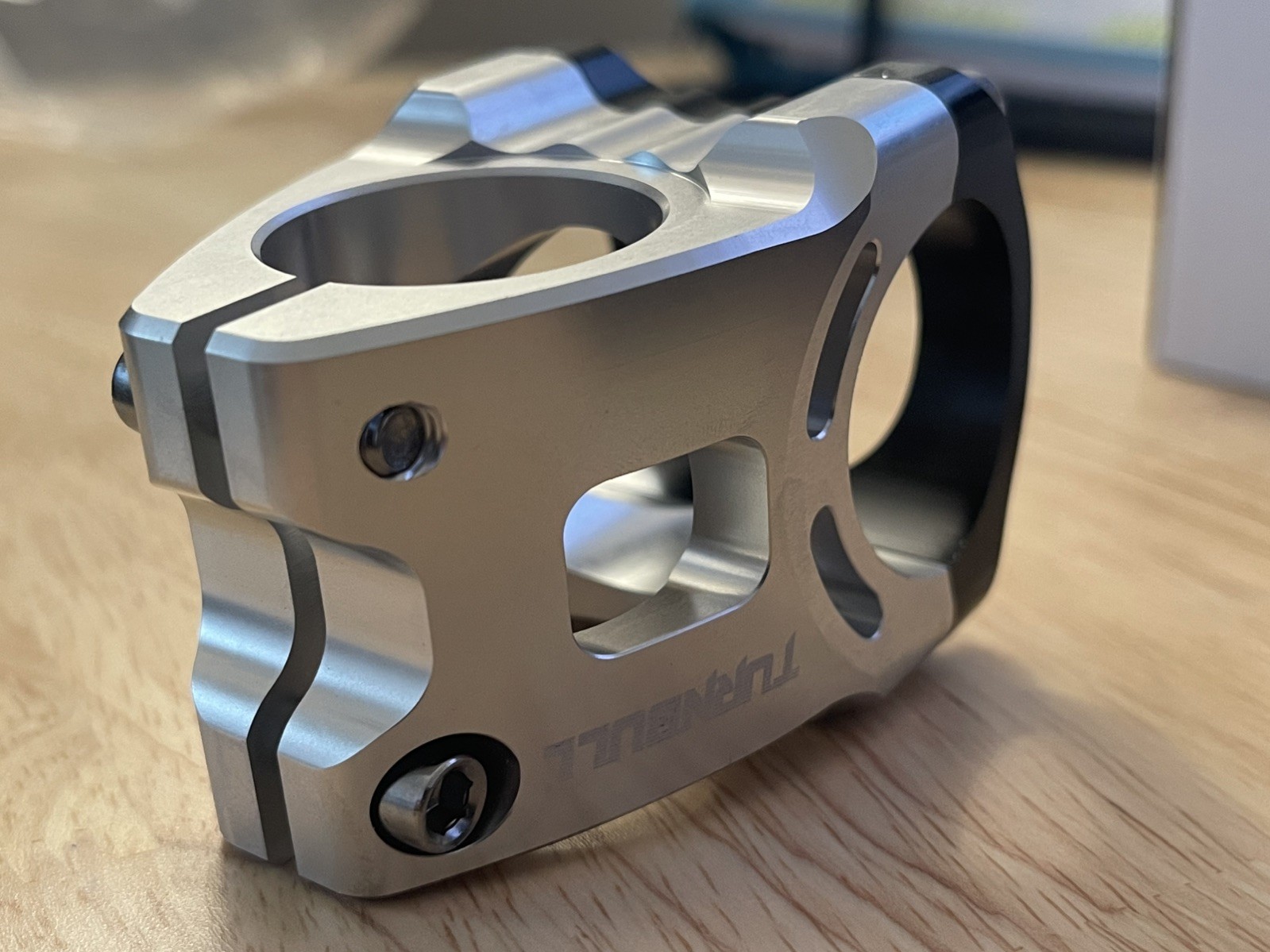 Turnbull Components CNC’d From Billet MTB Stem 31.8 mm 35 mm 0° BlackSilver 2025