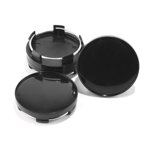 4PCS 59mm(2.31in)/54mm(2.12in) Outer 59MM 2.31″ . Inner 53.8MM 2.12″ Black