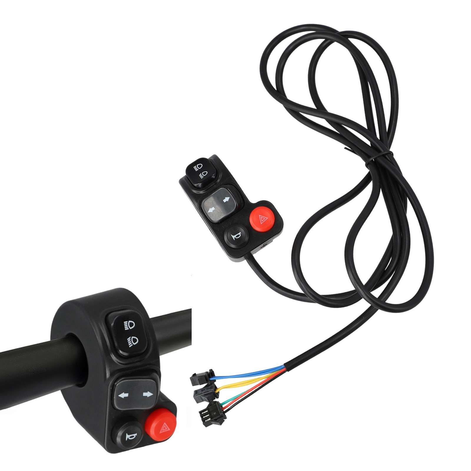 Scooter Electrical System Upgrade Efficient 4 in 1 Control Button Setup