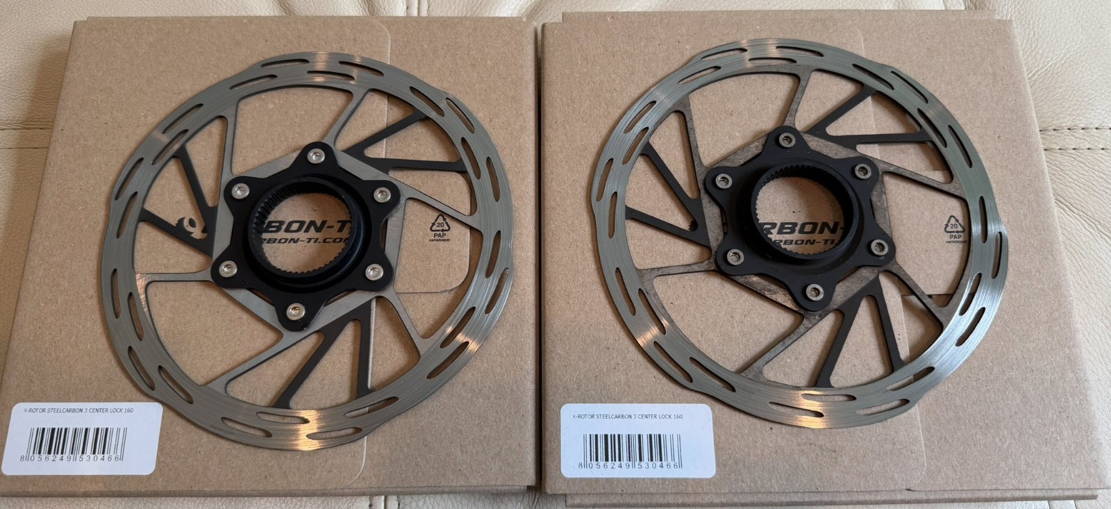 SRAM Force AXS HRD Shift Brake Set w/ Paceline X 160mm Rotors Hydraulic Disc