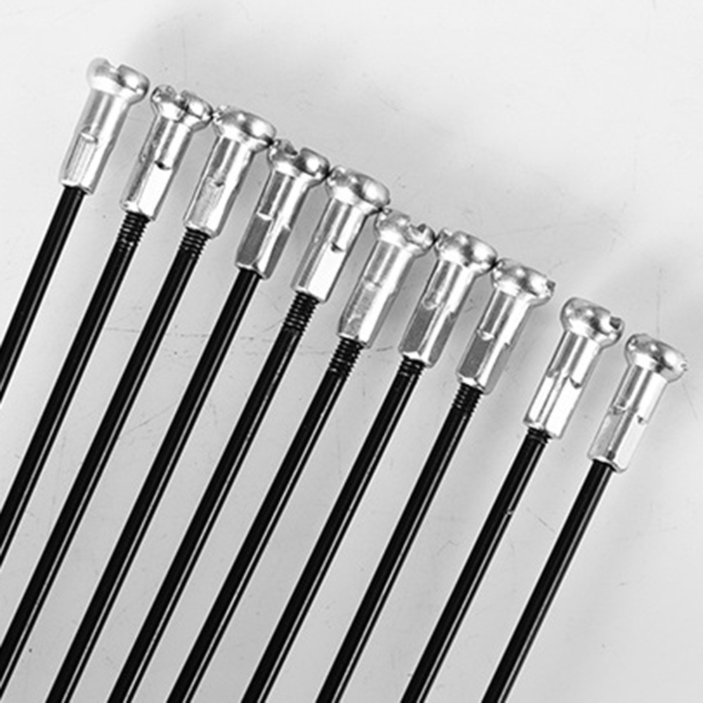 Replacement Steel Spokes and Nipples For 275MM for For 27 5 Bikes (24 Pcs)