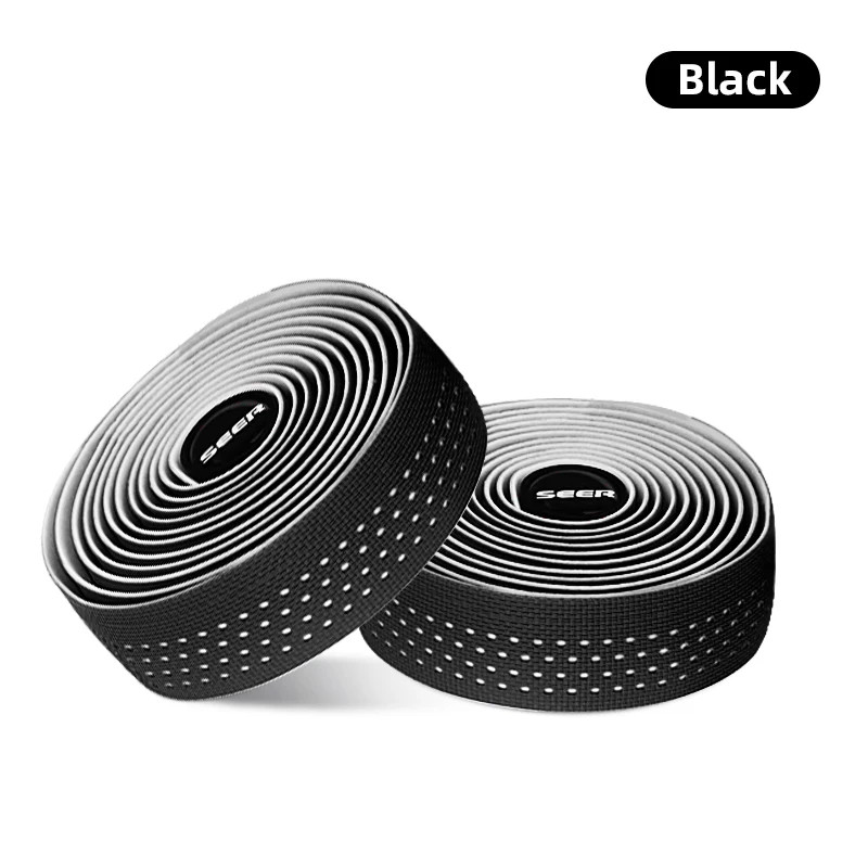 Road Bike Handlebar Tape Silicone ShockAbsorbing Tape EVA+PU Anti-Slip Bike Grip