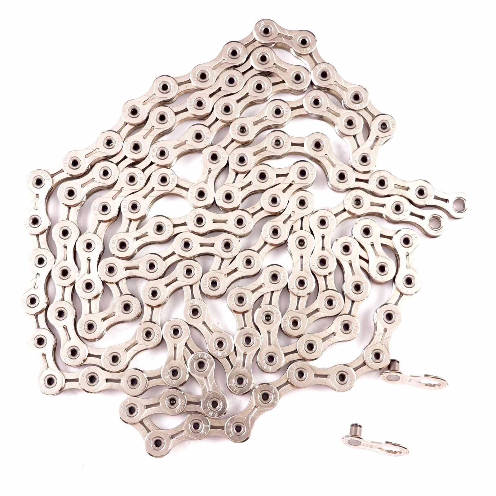 KMC X11SL / X11EL 11s 114L Silver Bike Chain Fit SRAM Shimano Road MTB Bikes