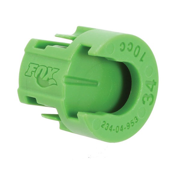 Fox Shox Volume Spacer, 10cc, Green, 34 Float NA2, Each