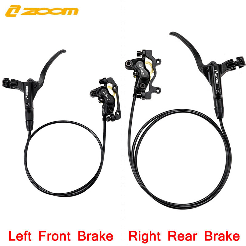 ZOOM HB876 4-Piston Hydraulic Disc Brake Mountain BMX Bike 160mm Floating Rotor