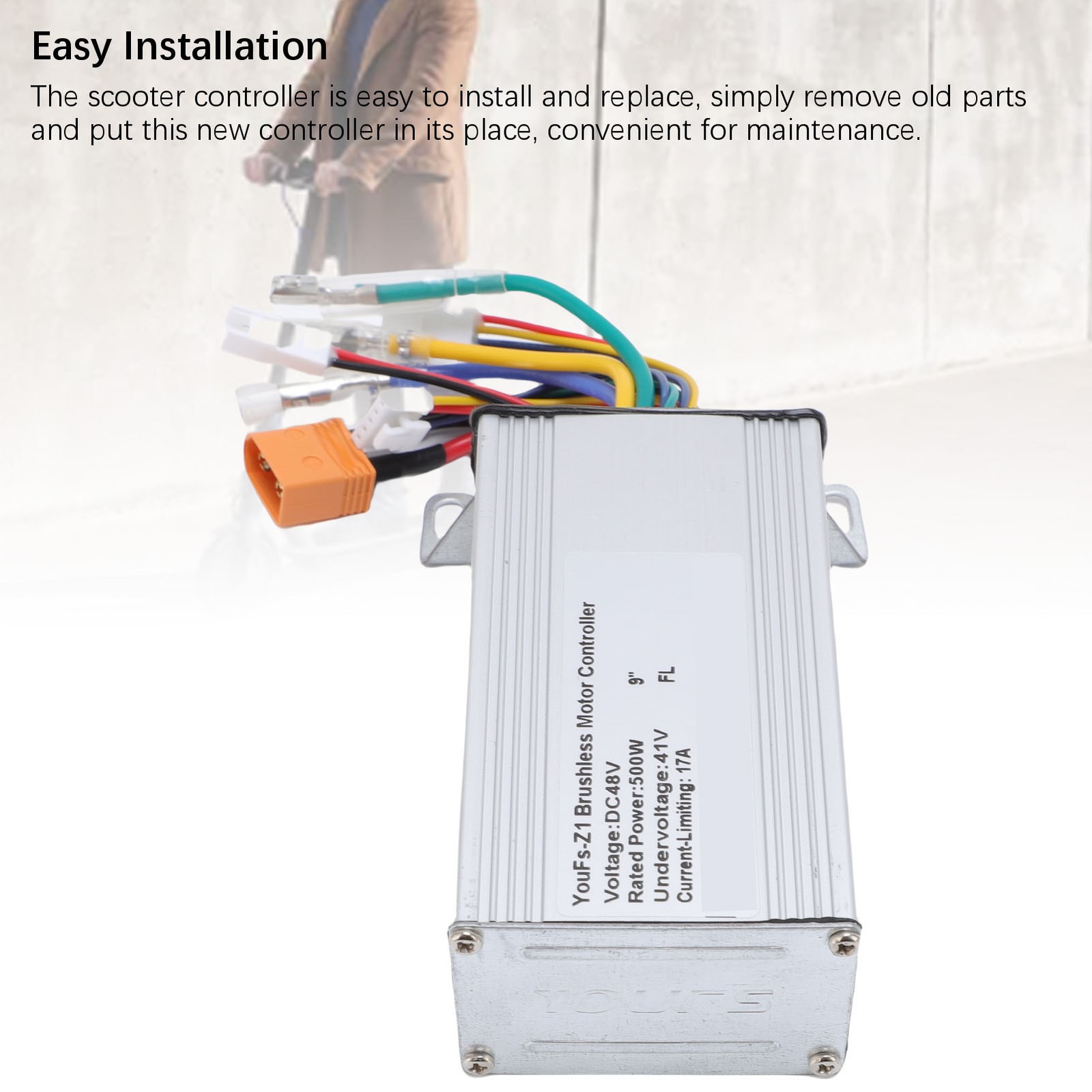 Electric Scooter Controller 500W Electric Scooter Motor Controller For