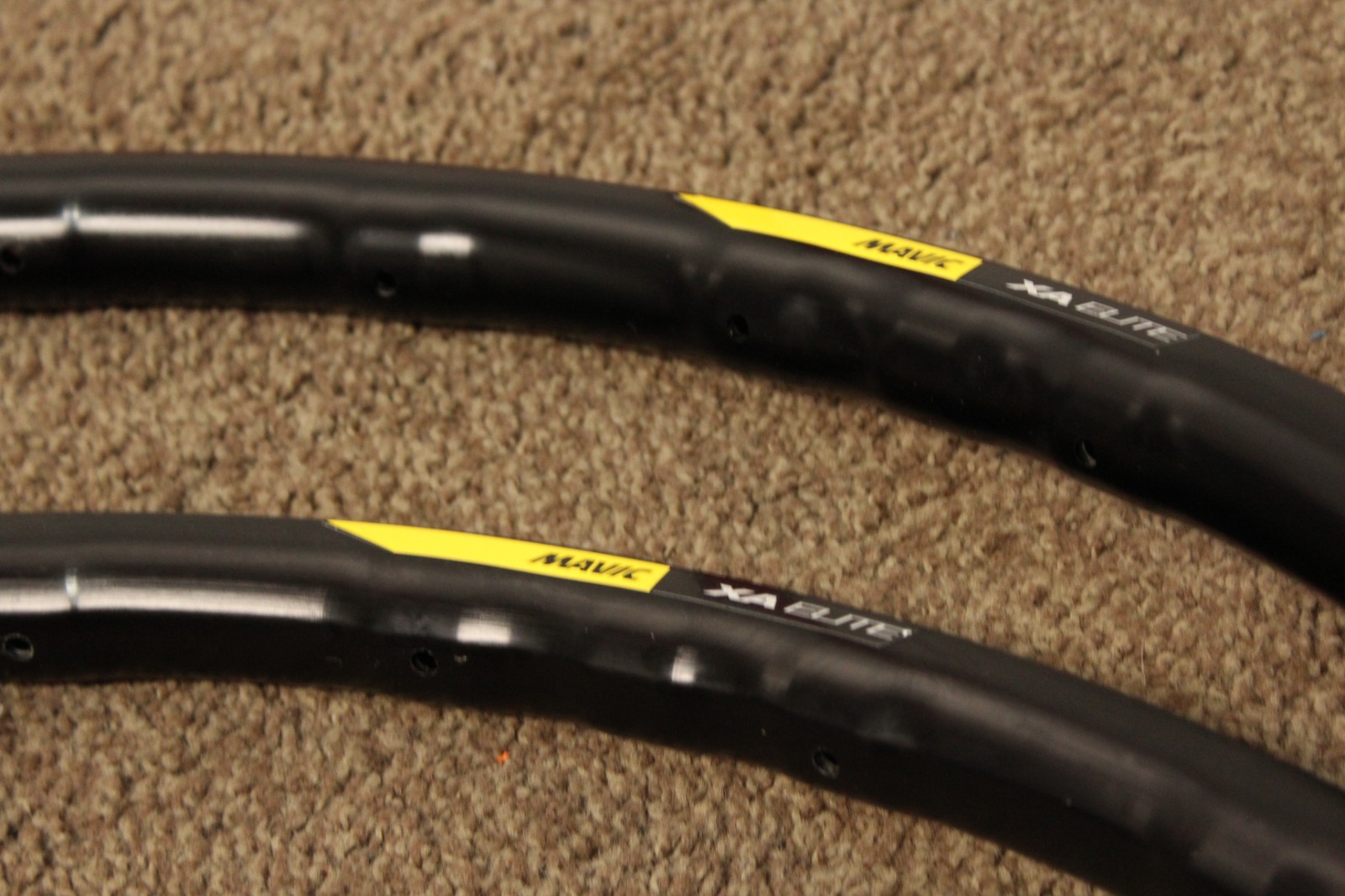 Great MAVIC XA Elite 27.5″ MTB Disc Rim set 24 holes, Presta valve rims Mountain