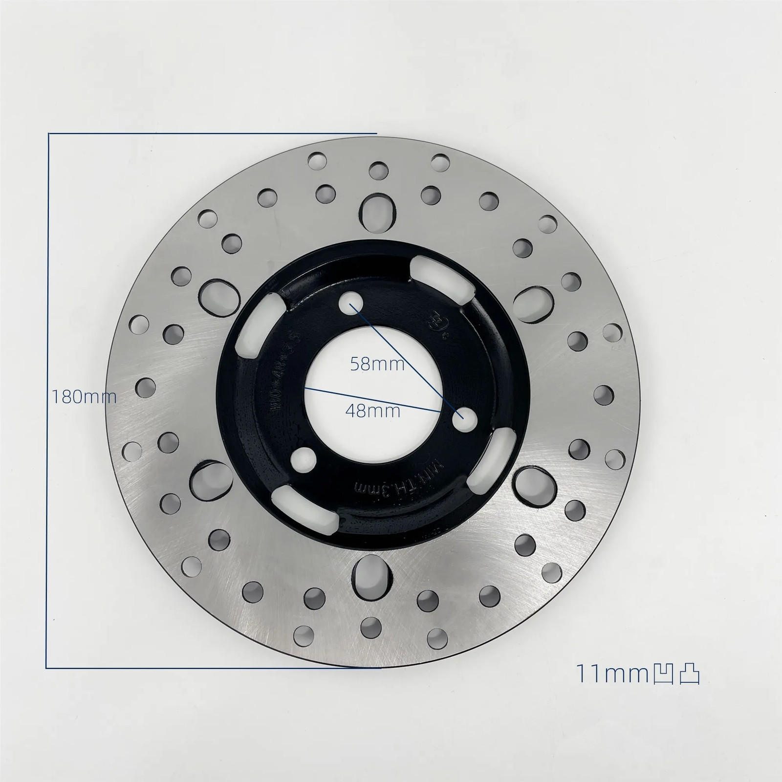 Universal 180/190/220mm Motorcycle Scooters Brak E-motorcycle Rotor Brake Disc