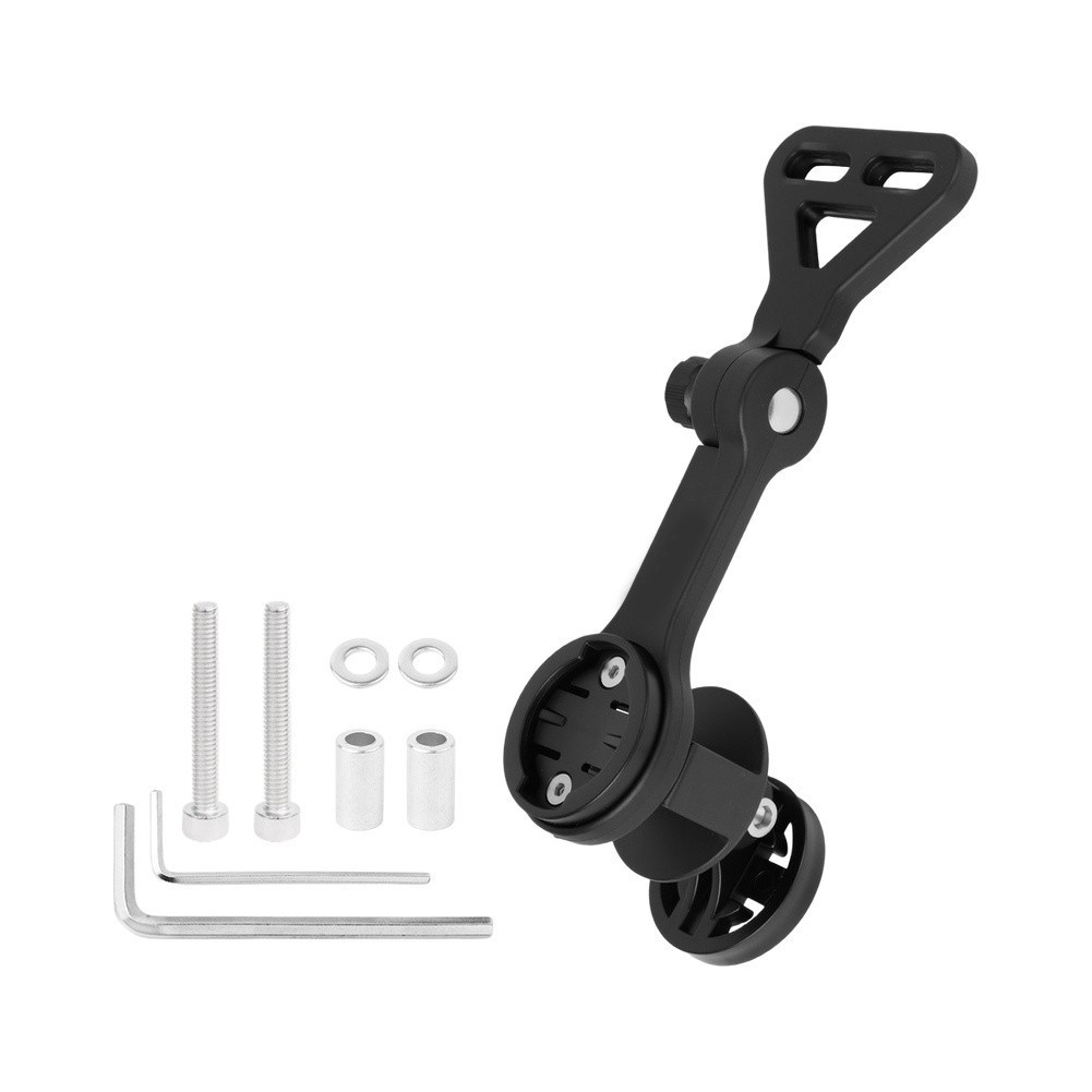 Extension Bracket for Bike Computer and Light Mount on Handlebar Stem 5-35mm
