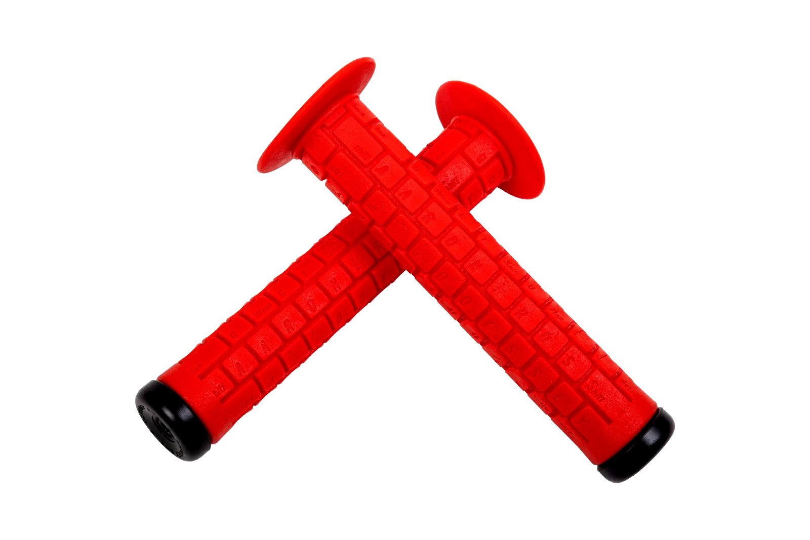 ODYSSEY Aaron Ross Signature Keyboard GRIPS V1 158mm (w/FLANGE) Fire Engine RED