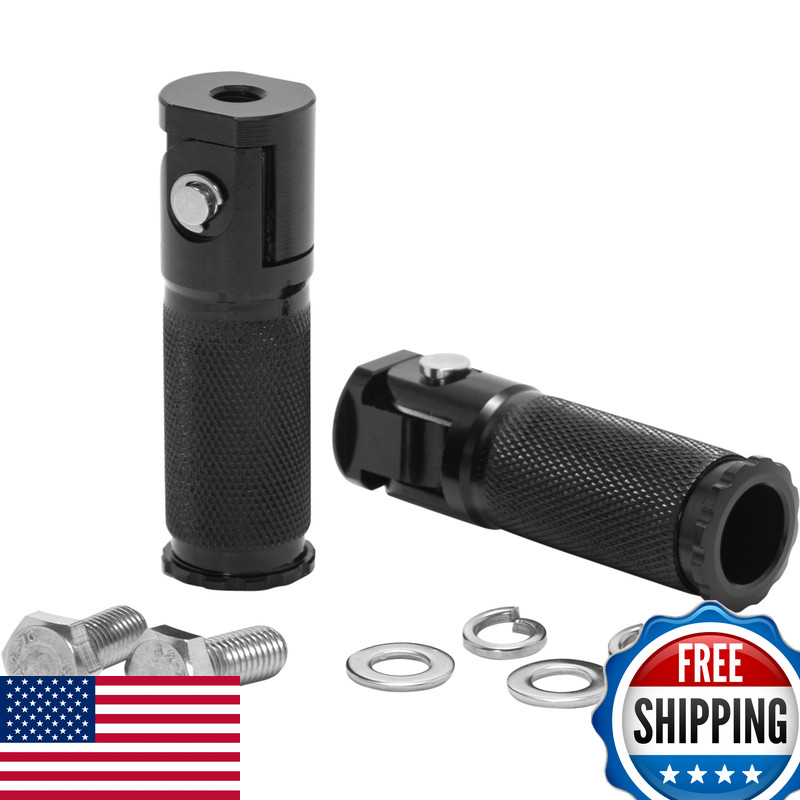 Retrospec Rev Ebike Foot Pegs Aluminum Retractable Foot Rest Pedals For