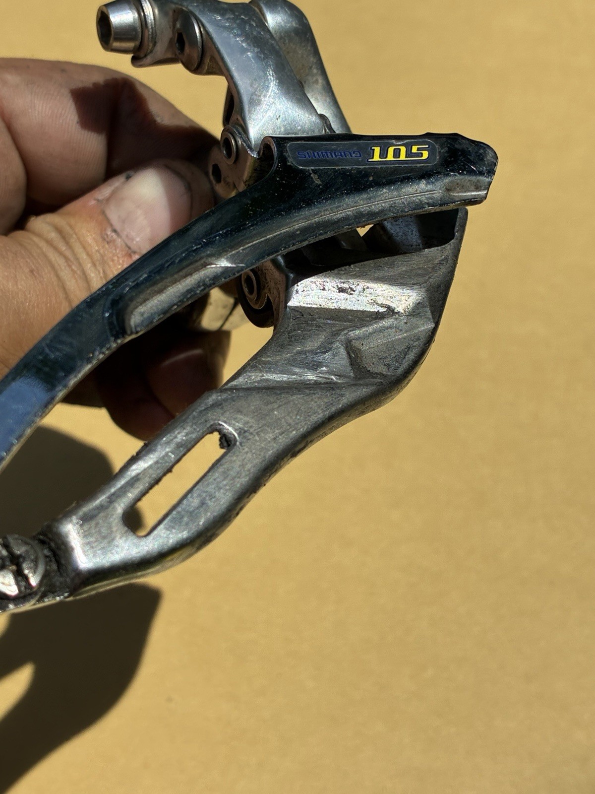 Shimano 105 FD-5503 Front Derailleur Triple 28.6 Mm Bottom Pull 9s Road Bike 90s