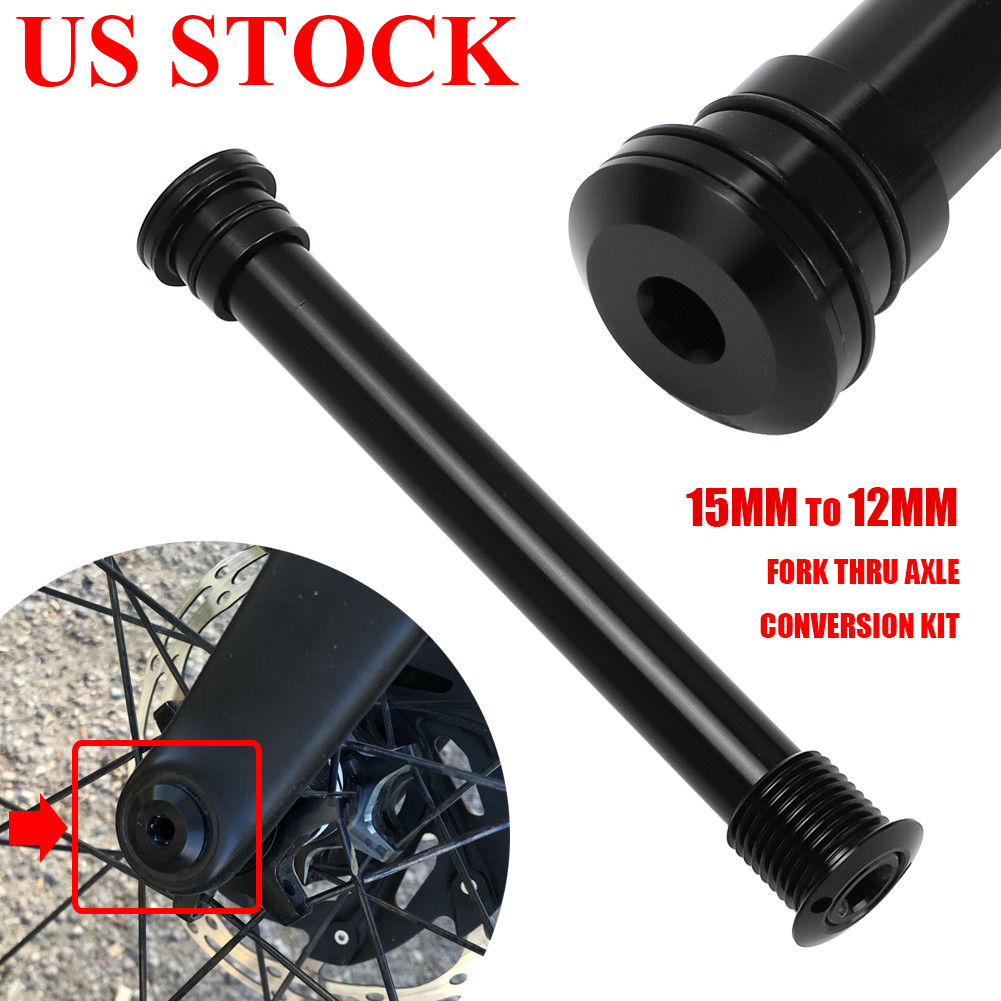15mm to 12mm Fork Thru Axle Conversion Kit For Most Road Gravel Cyclocross Forks