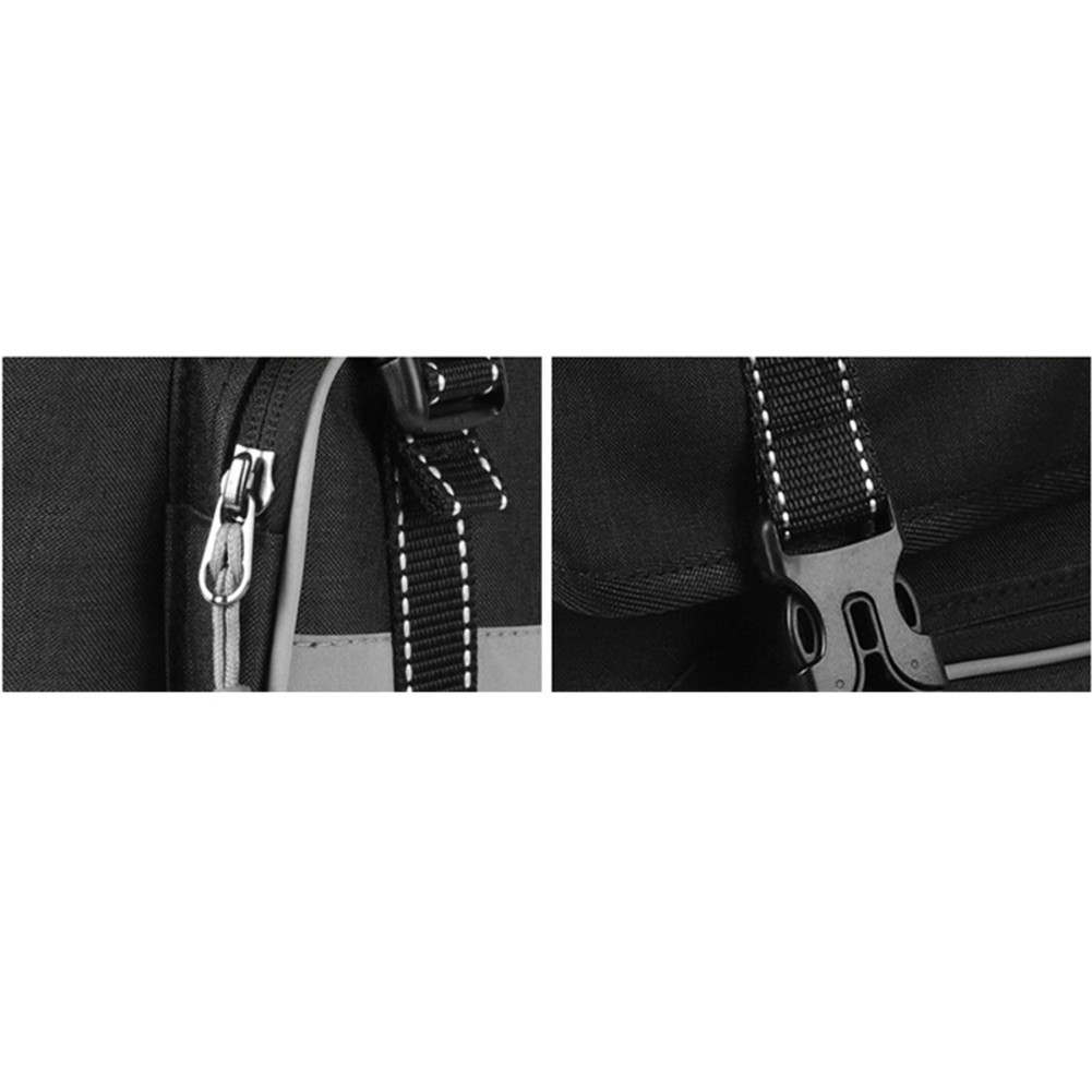 Reflective Saddle Bags for For ebike and Bicycle with Secure Attachment Straps