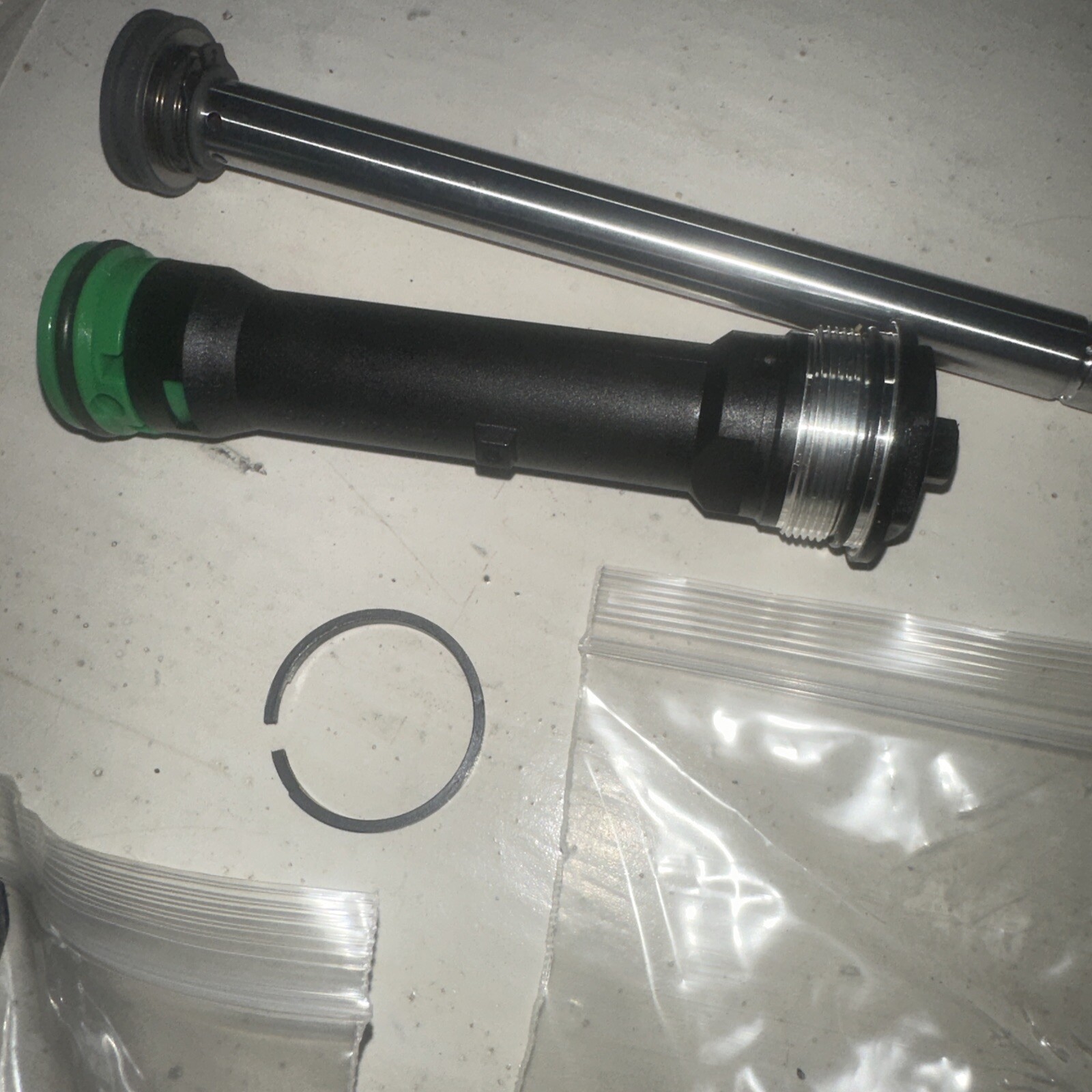 RockShox TK Remote Damper 17mm Cable Pull for 100mm travel XC30 A1-A3/30 Silver