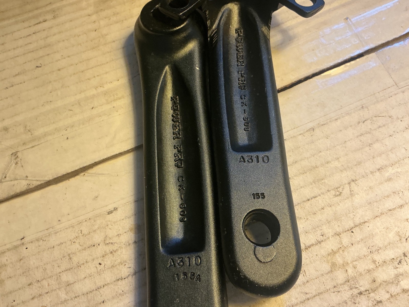 BMX/multi-purpose crankarm/pair 155mm 110BCD BLK