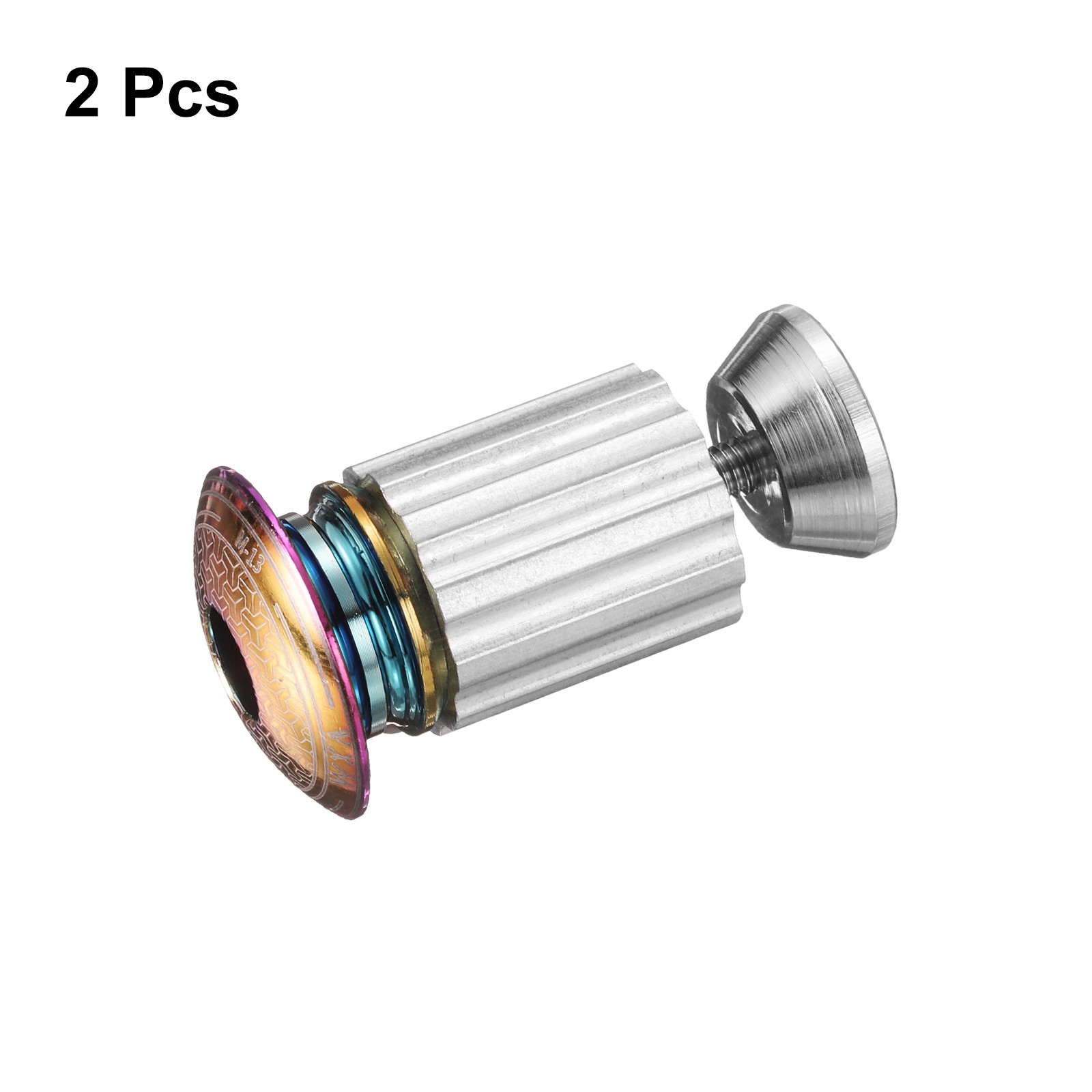 Bar End Plugs Aluminum Handlebar End Caps 0.6oz Bike Handlebar Plugs Colorful