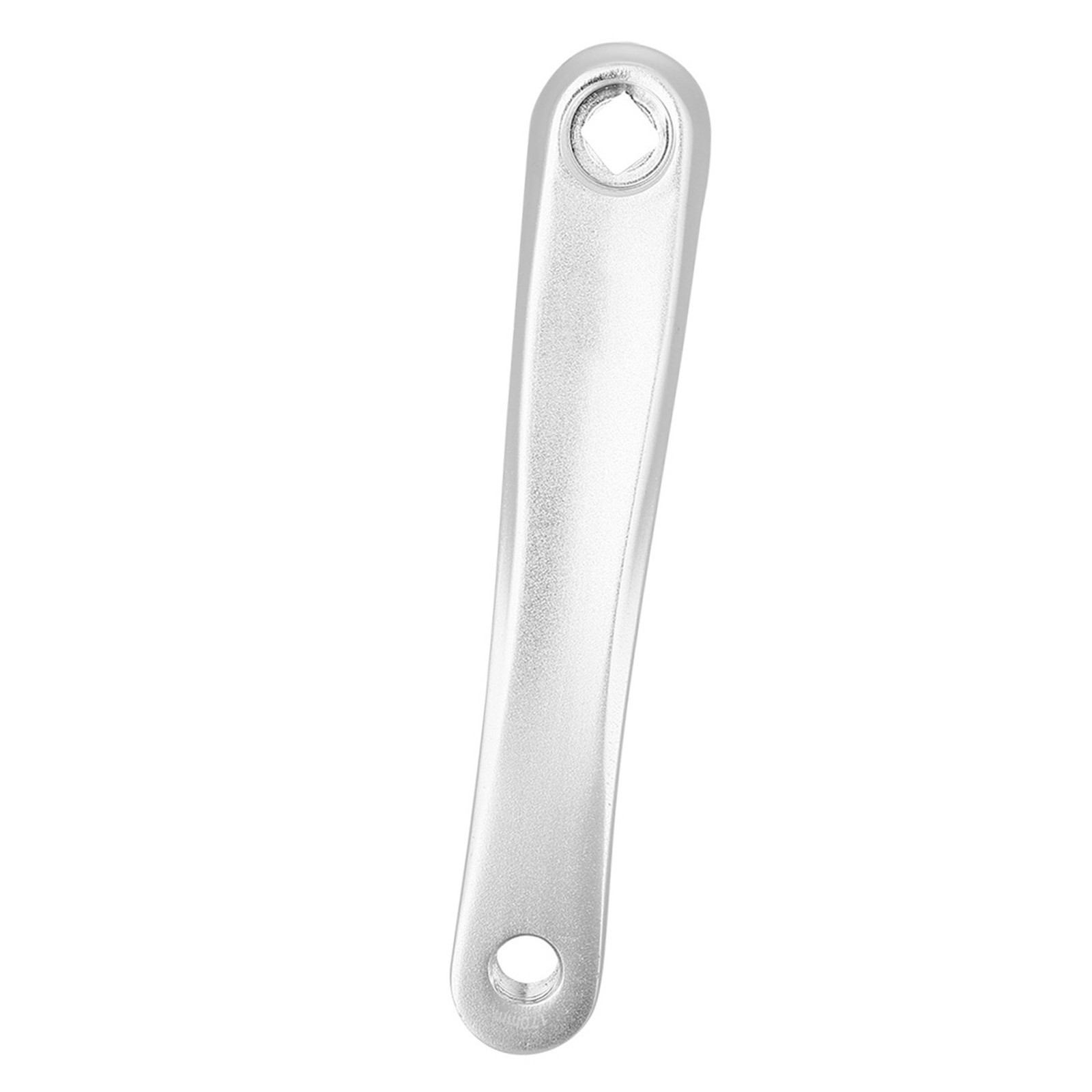 170mm Bike Aluminum Alloy Left Single Chain Crank Arm (Silver Rhombic Hole)